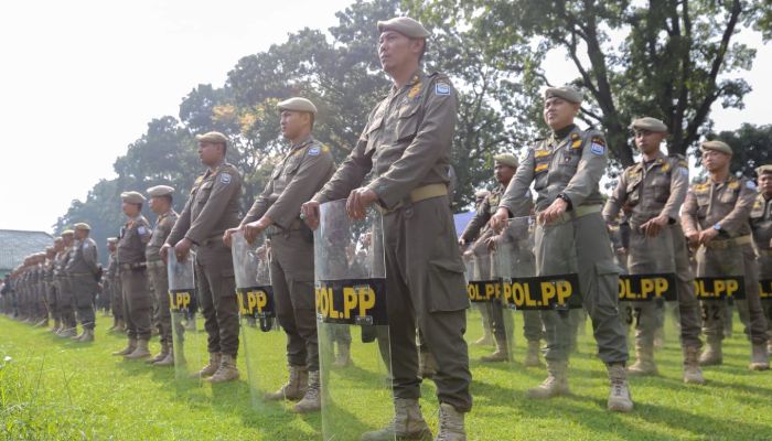 Amankan Natal dan Tahun Baru, Satpol PP Kota Bandung Siagakan 678 Personel