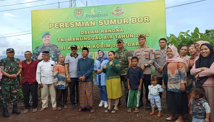 TNI Manunggal Air 2024, Pegadaian Salurkan Bantuan Sumur Bor untuk Warga Terdampak Krisis Air Bersih