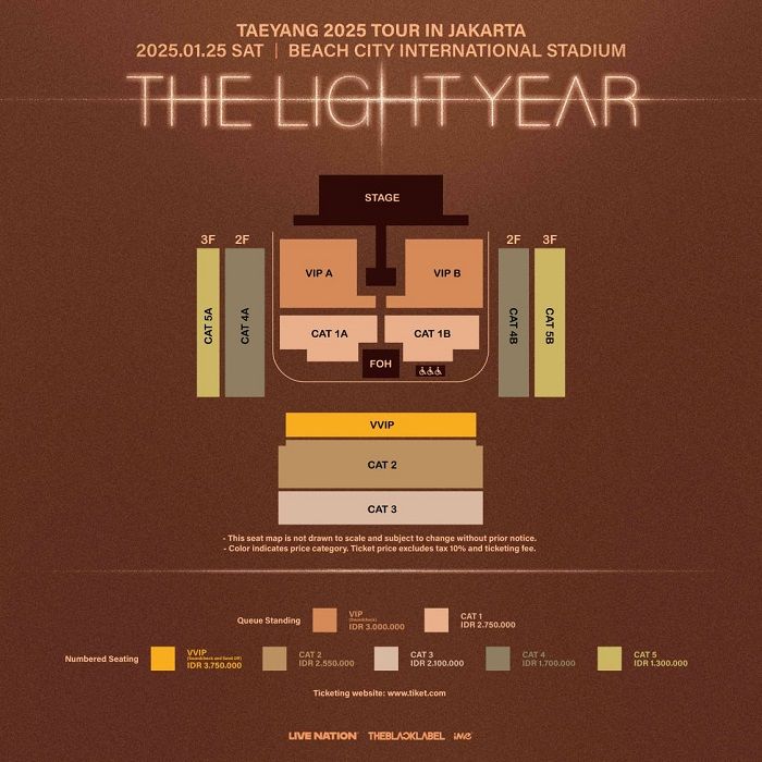 Taeyang Siap Manggung di Jakarta, Tiket Tersedia Eksklusif di tiket.com Mulai Hari Ini