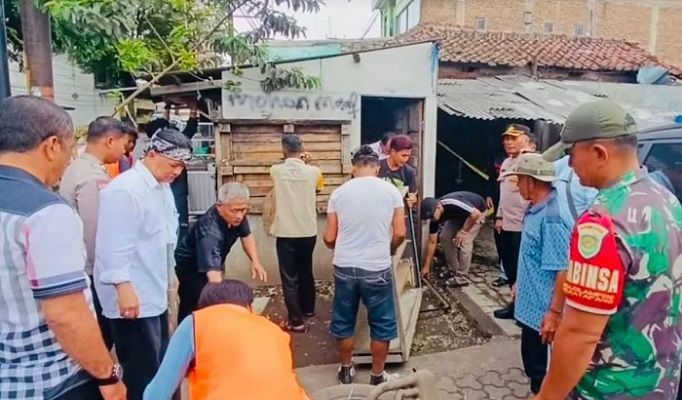 Polisi Bongkar Kios Semipermanen di Katapang, Diduga Jadi Tempat Peredaran Obat Keras