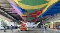 Keren, Mural Kolong Jembatan Pasupati Bakal Jadi yang Terpanjang di Indonesia