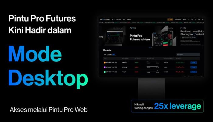 Aplikasi PINTU Luncurkan Pintu Pro Futures Versi Web 