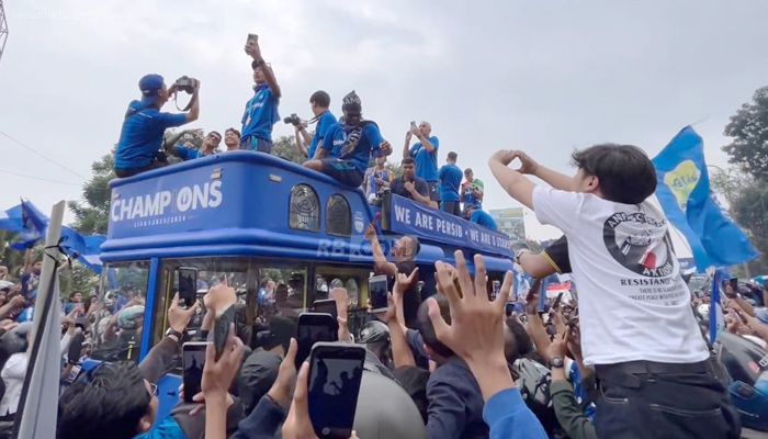 Ini Jadwal dan Rute Terbaru Konvoi Akbar Persib Bandung Juara Liga 1 2024/2025