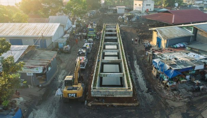 Tumpukan Sampah di Pasar Induk Gedebage Kini Sudah Hilang
