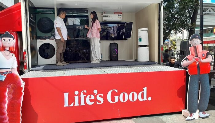 Kampenyekan Produk Premium, LG Life’s Good Truck Keliling Sapa Warga