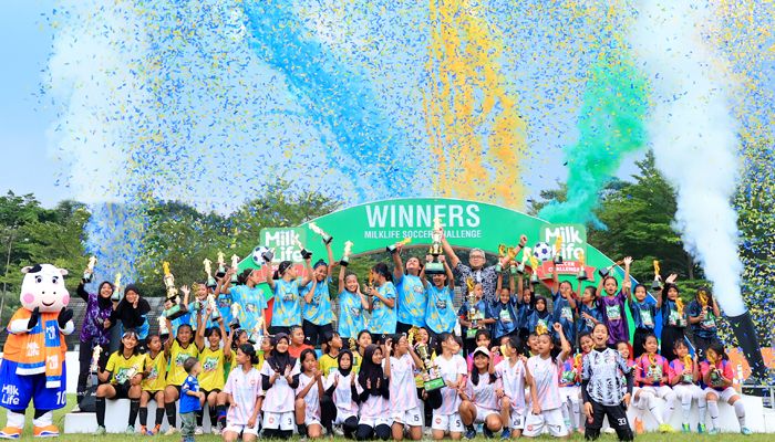 Milklife Soccer Challenge di Bandung Berlangsung Ketat, SDN 073 Pajagalan dan SDN 075 Jatayu Masih Berjaya