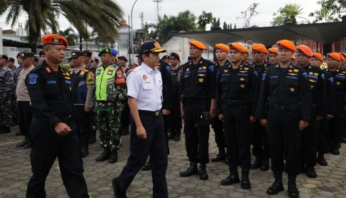 KAI Daop 2 Bandung Lakukan Apel Gelar Pasukan, Tandai Dimulainya Posko Angkutan Nataru