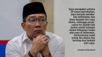 Ridwan Kamil Minta Maaf kepada Atalia Praratya Lewat Instagram, Akui Kekhilafan