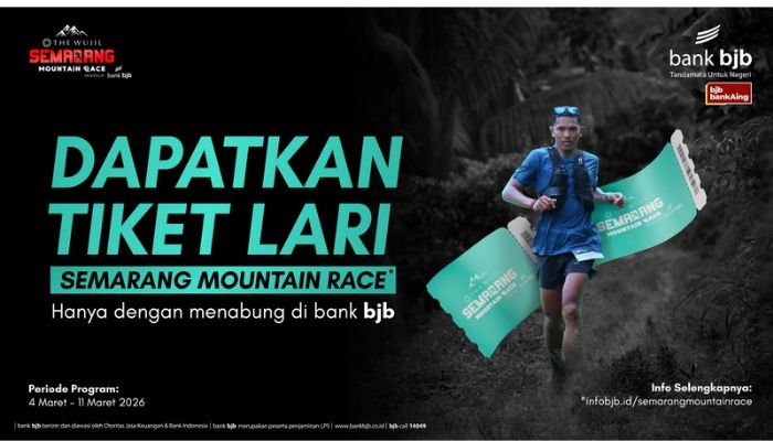 Dukung Gaya Hidup Sehat, bank bjb Buka Program Tiket Semarang Mountain Race 2026