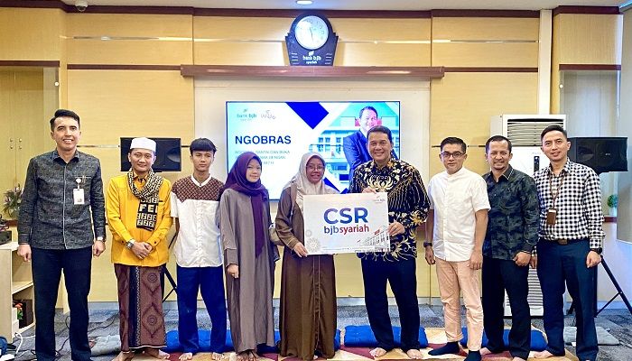 Tebar Kebahagiaan Ramadan 1447 H, bank bjb syariah Santuni Anak Yatim dan Perkuat Kebersamaan