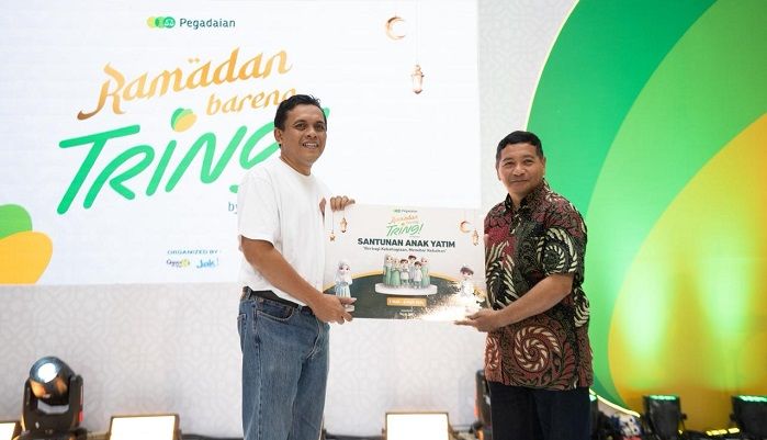 Pegadaian Kanwil X Jabar Tebar Kebaikan lewat Program 'Ramadan Bareng Tring!' di TSM