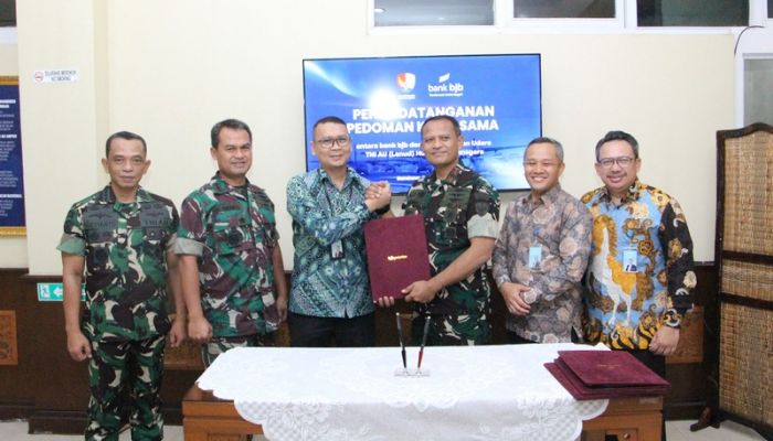 Bank bjb Tingkatkan Layanan Perbankan melalui Kerja Sama dengan Lanud Husein Sastranegara 