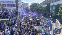 Kisah Haru di Balik Konvoi Persib Juara, Polisi dan Dishub Evakuasi Anak Terpisah