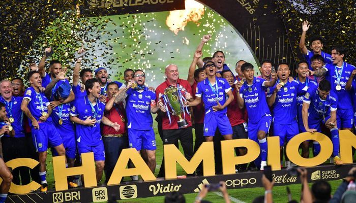 Persib Hattrick Juara, Farhan: Tak Ada Klub Lain Seperti Ini di Indonesia