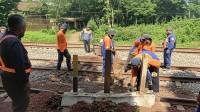 KAI Daop 2 Bandung Tutup 29 Perlintasan Sebidang Tidak Terjaga Sepanjang 2025