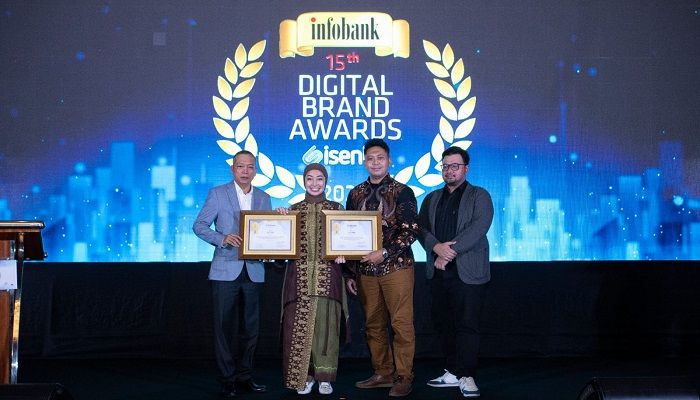 Inovasi dan Kepercayaan Publik Antar bank bjb Raih Penghargaan di Ajang Infobank–Isentia Digital Brand Appreciation 2026