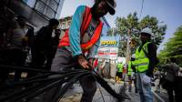 Penurunan Kabel Udara di 85 Ruas Jalan Ditargetkan Rampung Akhir 2026