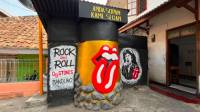 Gang Stones Bandung Rayakan HUT RI ke-81 dengan Mural Kemerdekaan Bernuansa Rolling Stones