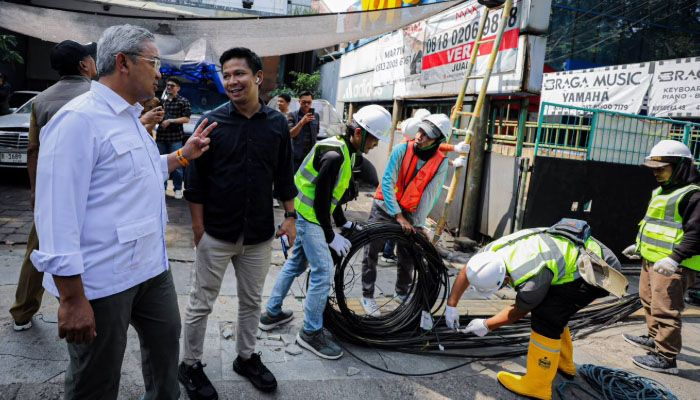 Jangan Kaget Jika Internet Gangguan, Kabel Udara Bandung Mulai Dipindahkan ke Bawah Tanah