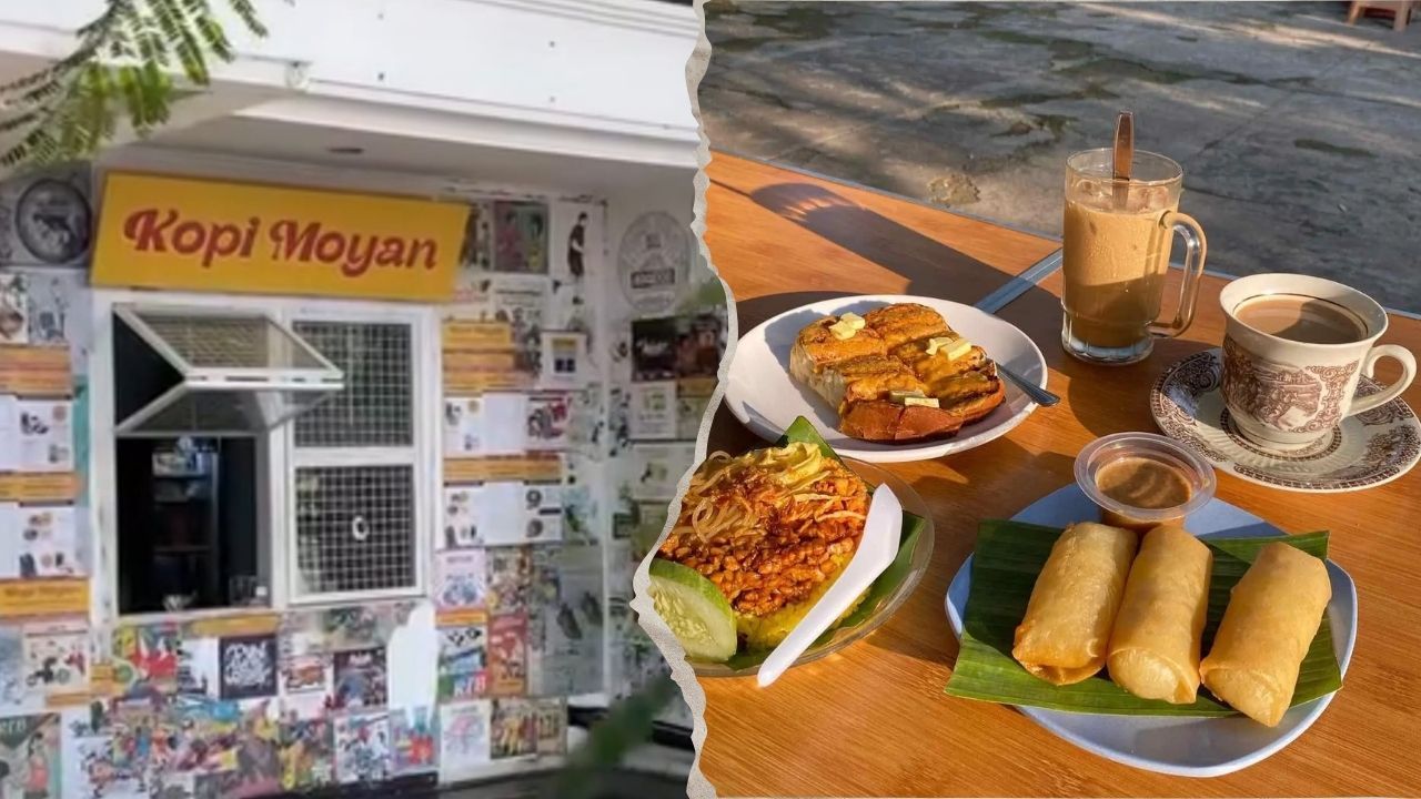 Kopi Moyan Bandung, Tempat Sarapan Viral dengan Konsep Kopitiam di Tengah Kota