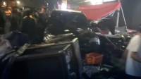 BMW X5 Tabrak Becak dan Gerobak di Jalan Pungkur Bandung, Dua Orang Luka
