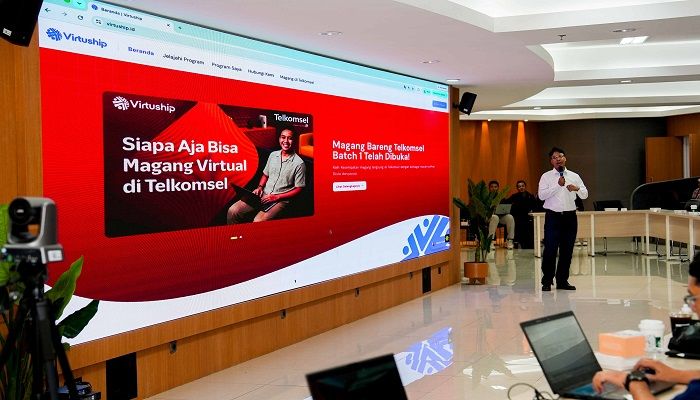 Telkomsel Luncurkan Virtuship, Beri Kesempatan Mahasiswa Merasakan Pengalaman Kerja