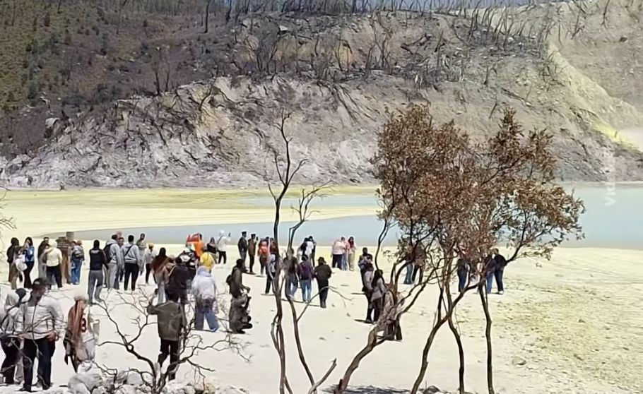 Bagaimana Terjadinya Penyusutan Kawah Putih Ciwidey? Ini Penyebab dan Prosesnya