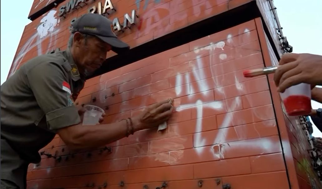 Pascademo, Fasilitas Publik di Bandung Jadi Sasaran Vandalisme, Pemkot Bergerak Cepat