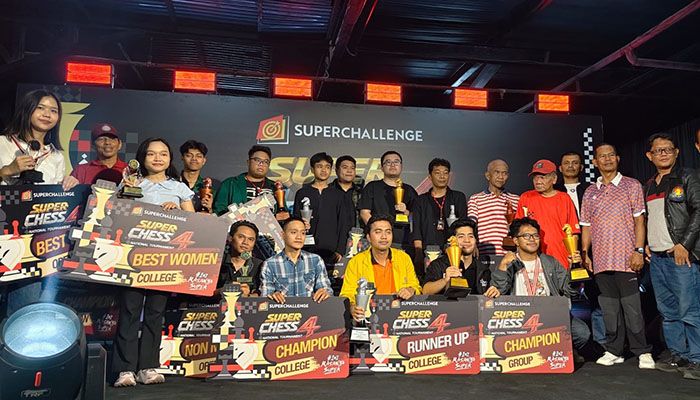 Super Chess National Tournament Series 4 2026 Sukses Digelar, Peserta Mahasiswa Meningkat
