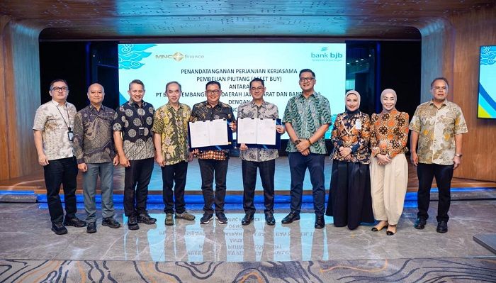 bank bjb dan MNC Finance Perkuat Sinergi Bisnis melalui Kerja Sama Asset Buy 